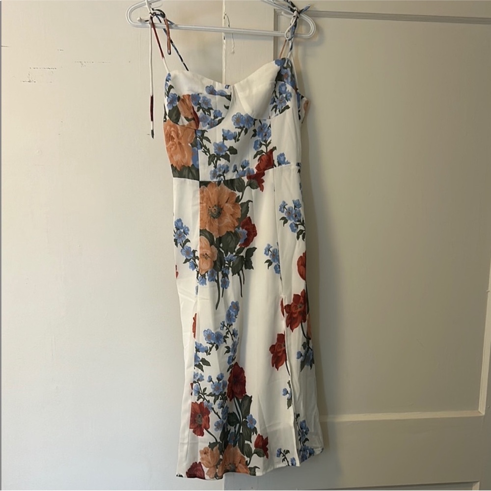 COMMENSE Floral Print Dress